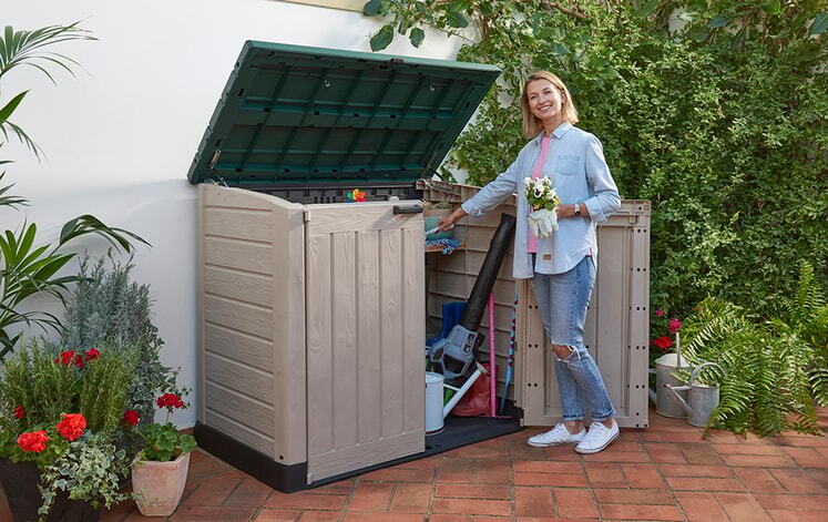 Keter Store It Out Max 1200L Storage Box - Dark Green
